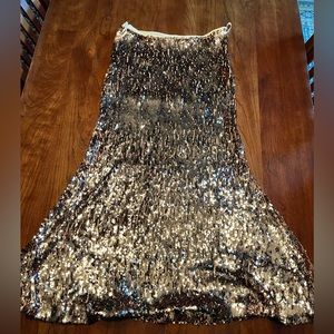 Free People Sequin Skirt size XL